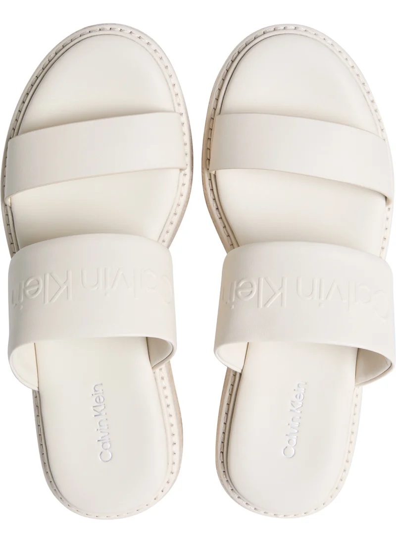 كالفن كلاين FLATFORM WEDGE SLIDES