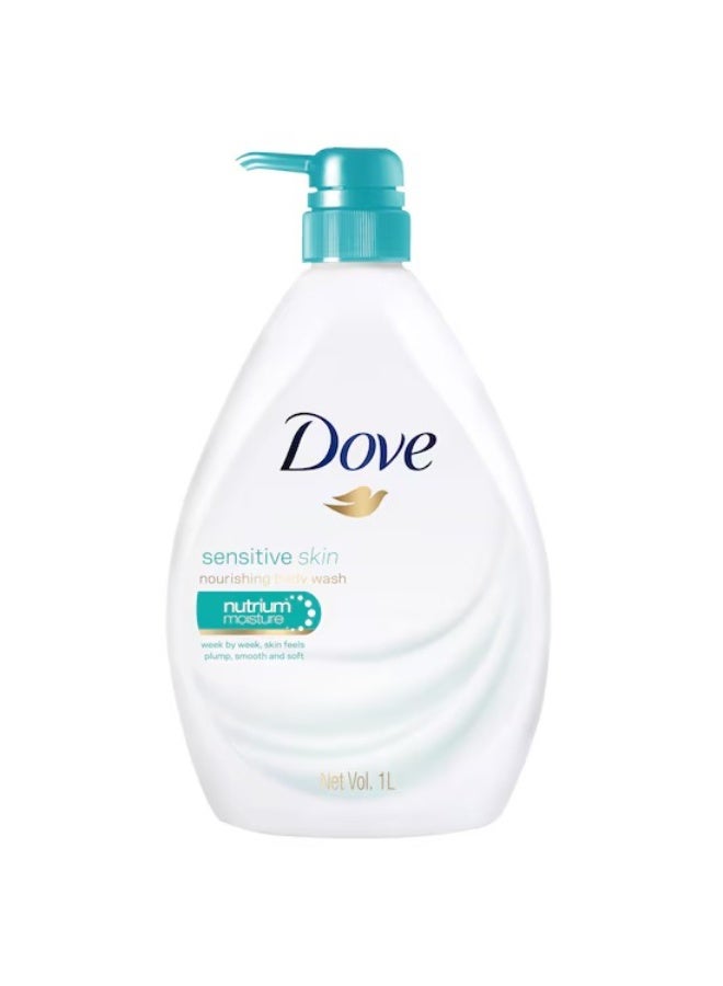 دوف غسول الجسم دوف المغذي للبشرة الحساسة، نيوتريوم مويستشر، 550 مل - Image 1