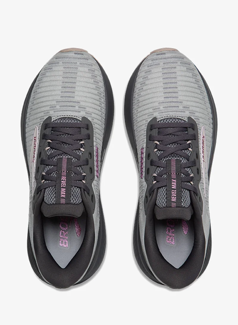 Brooks HARBOR MIST/GREY/METALLIC Revel Max for Women | Best Price UAE