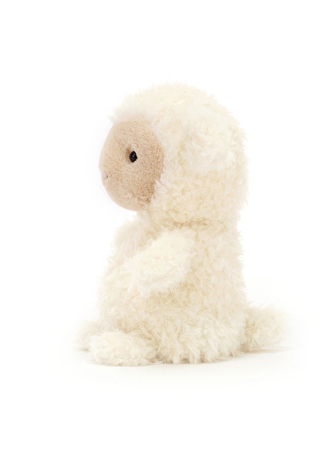 Jellycat Little Lamb Plush – Soft Stuffed Toy with Cordy Legs, Cute Valentine’s Gift for Kids & Adults, Collectible Jellycat, 18cm - Image 2