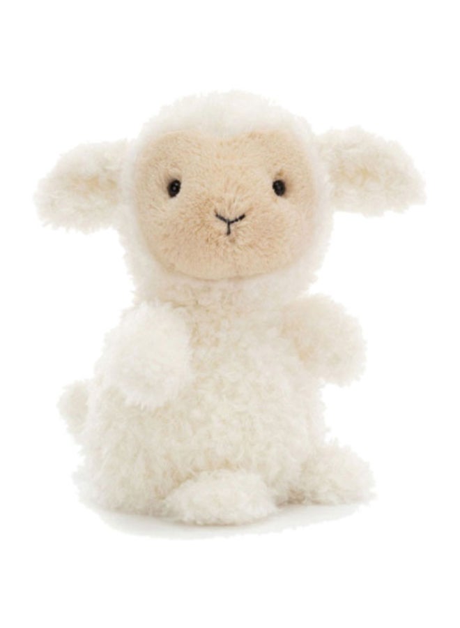Jellycat خروف صغير محشو – لعبة ناعمة محشوة بأرجل مرنة، هدية عيد الحب لطيفة للأطفال والبالغين، مجموعة جليكات، 18 سم - Image 1