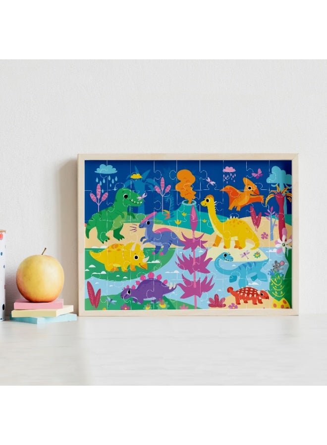 Hinkler Junior Jigsaw Carry & Play Roarsome Dinosaurs | 45 Pcs | Fun & Travel Game For Kids | Challenging Brain Booster | Age 4-6 - Image 2