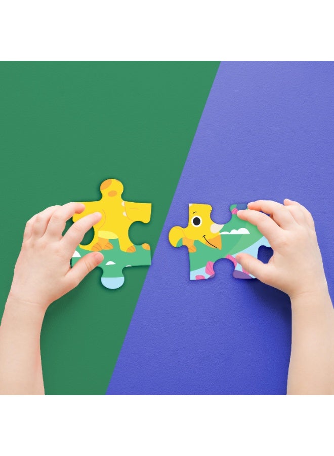 Hinkler Junior Jigsaw Carry & Play Roarsome Dinosaurs | 45 Pcs | Fun & Travel Game For Kids | Challenging Brain Booster | Age 4-6 - Image 5