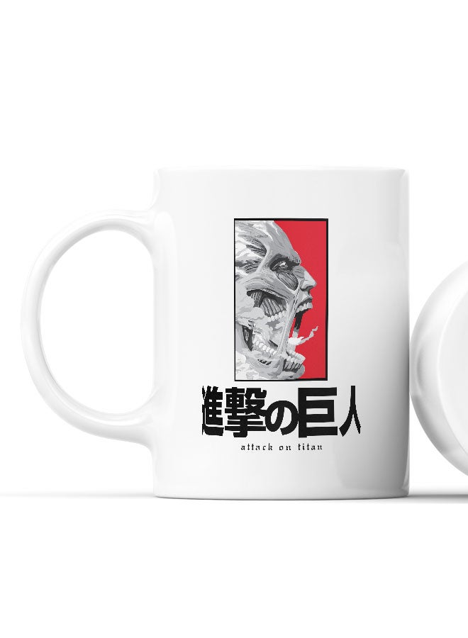 LIT Attack on Titan Mug Attack on Titan Mug for Coffee Colossus Titan Gift Mug Ringer Titan Manga Comic Style-Anime Fan Gift - Image 2