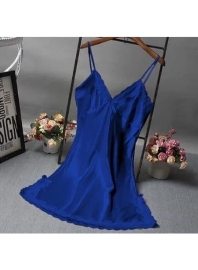 V-Neck Lace Summer Women's Sleepwear Dress Fit Small to Medium NO: 9346