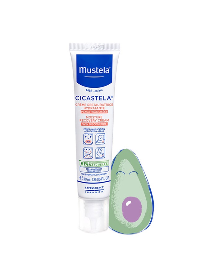 Mustela Cicastela Moisture Recovery Cream For Skin Discomfort - 40ml - Image 2