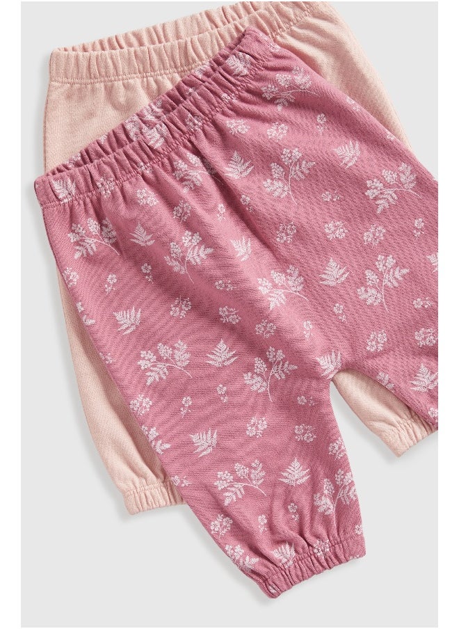 mothercare Meadow Joggers - 2 Pack  - Image 2