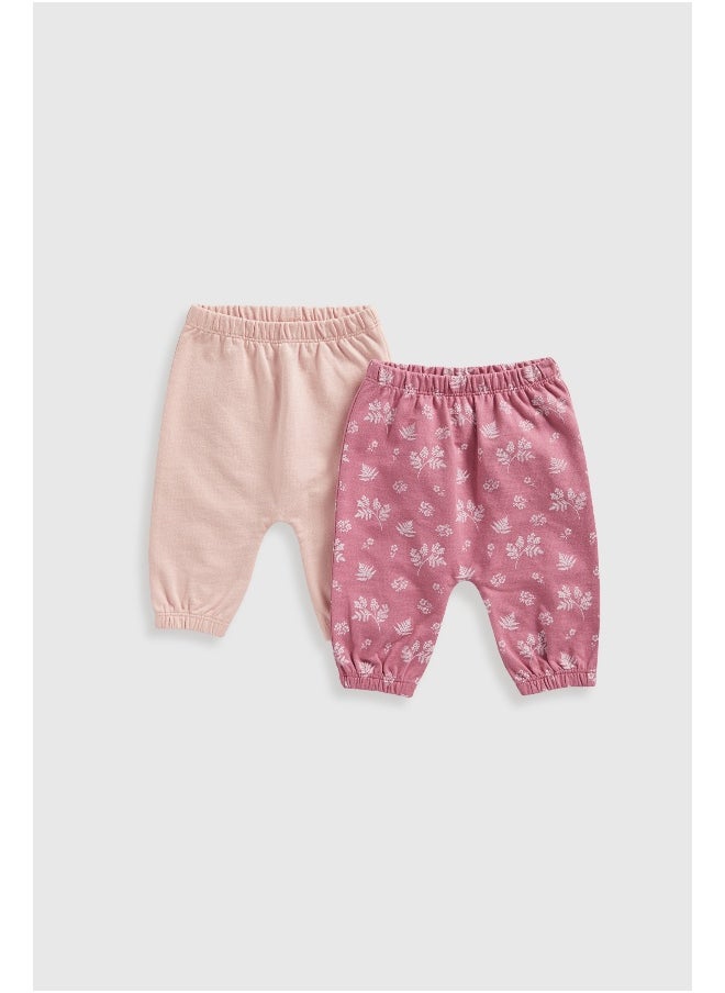 mothercare Meadow Joggers - 2 Pack  - Image 1