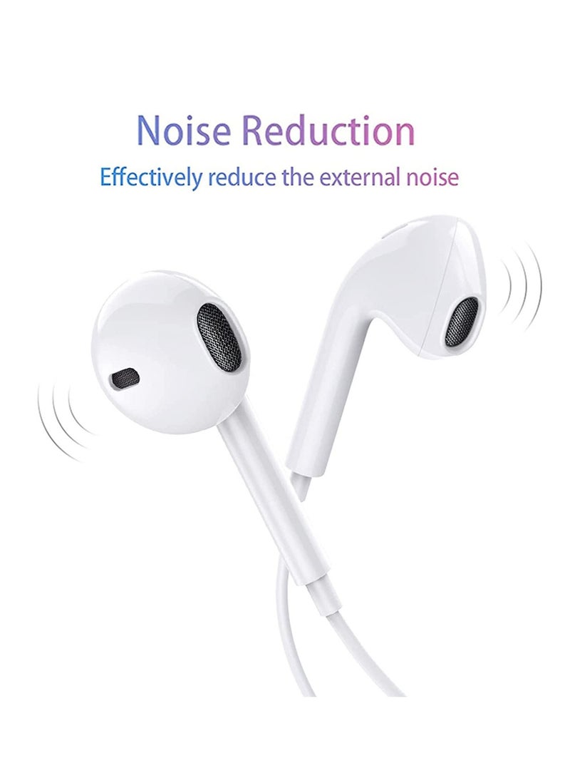 سماعات أذن سلكية USB Type C مع ميكروفون لإلغاء الضوضاء بتصميم مغناطيسي للأذن مع ميكروفون لجوجل آيفون 17/16/15، جوجل بيكسل 10/9/8/7/6، جالاكسي S26/S25/S24/S23/S22/S21/S20، ون بلس 15/14/13/12/11/10/9، هواوي بورا 80/P70/P60/P50/P40 - Image 3