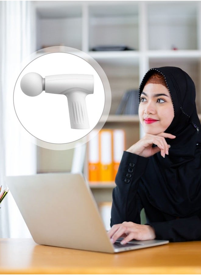 OCCUWZZ Mini Massage Gun for Pain Relief | Ultralight Portable Rechargeable Fascia Gun for Back & Muscle Recovery | White, Quiet & Powerful, Ideal for Home & Travel Use - pzsku/Z7B8B73D5ADD0B9A79F28Z/45/_/1736770444/a9c11814-0109-41a5-bb3d-501a05137526