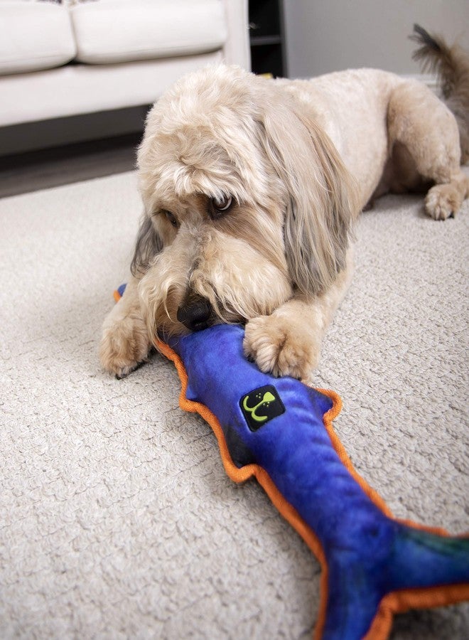 Sterling Ocean Habitat Barracuda with Chew Guard TechnologyDurable Plush Squeaker Dog Toy, Large - Image 4