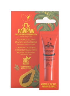 Dr.PAWPAW Tinted Outrageous Orange Lip Balm 10Ml 