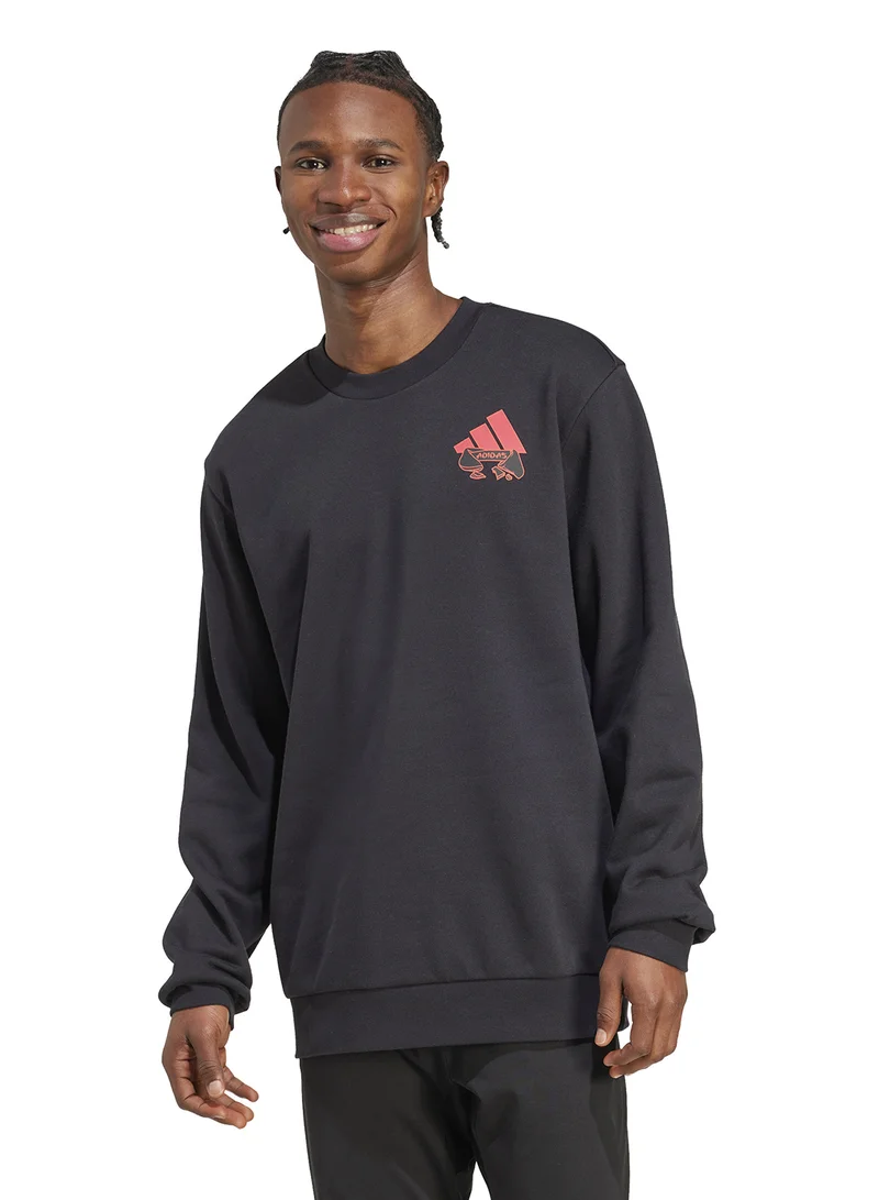 Adidas Food Noodle Graphic Sweatshirt