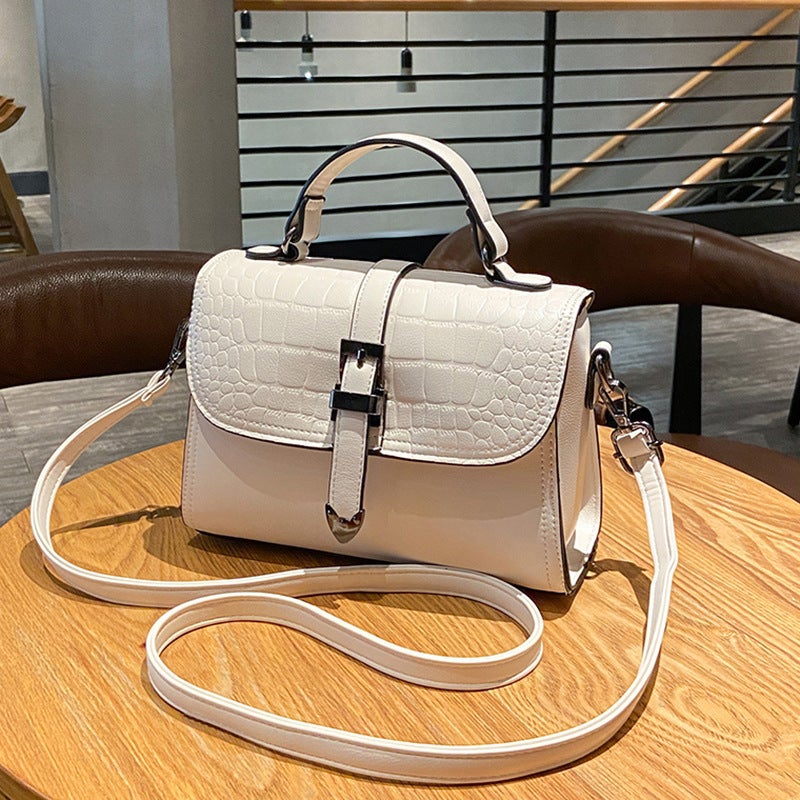 Women'S 2022 Spring New Printed Women'S Small Square Bag Stone Texture Shoulder Bag Crossbody Bag - Image 1