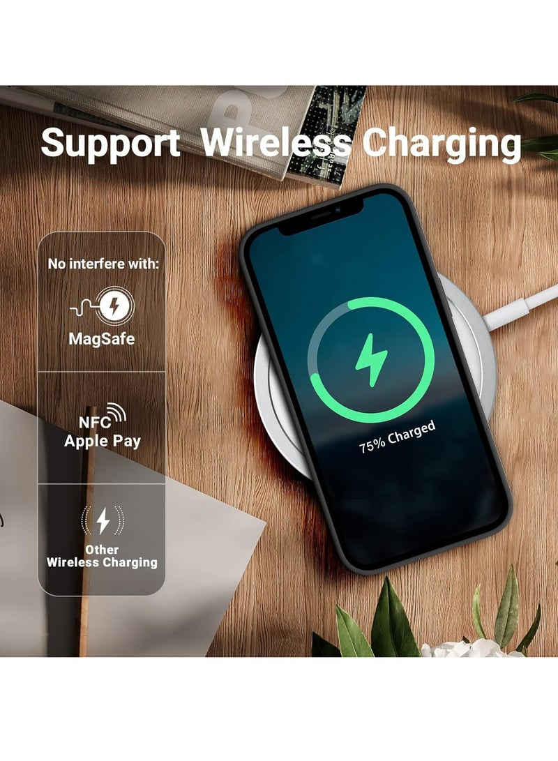 MIGOFAST Shockproof Designed for iPhone 11 Pro Max Case Soft Anti-Scratch Microfiber Lining with Liquid Silicone Phone Case Drop Protection 6.5 inch Slim Thin Cover - Image 4