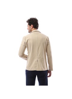 All Season Notched Lapel Buttoned Closure Blazer - Beige - pzsku/Z7B8BDFFE1546CB68BEB0Z/45/_/1689505045/4f1b87cd-b079-4acf-8c3d-985eebb172f1