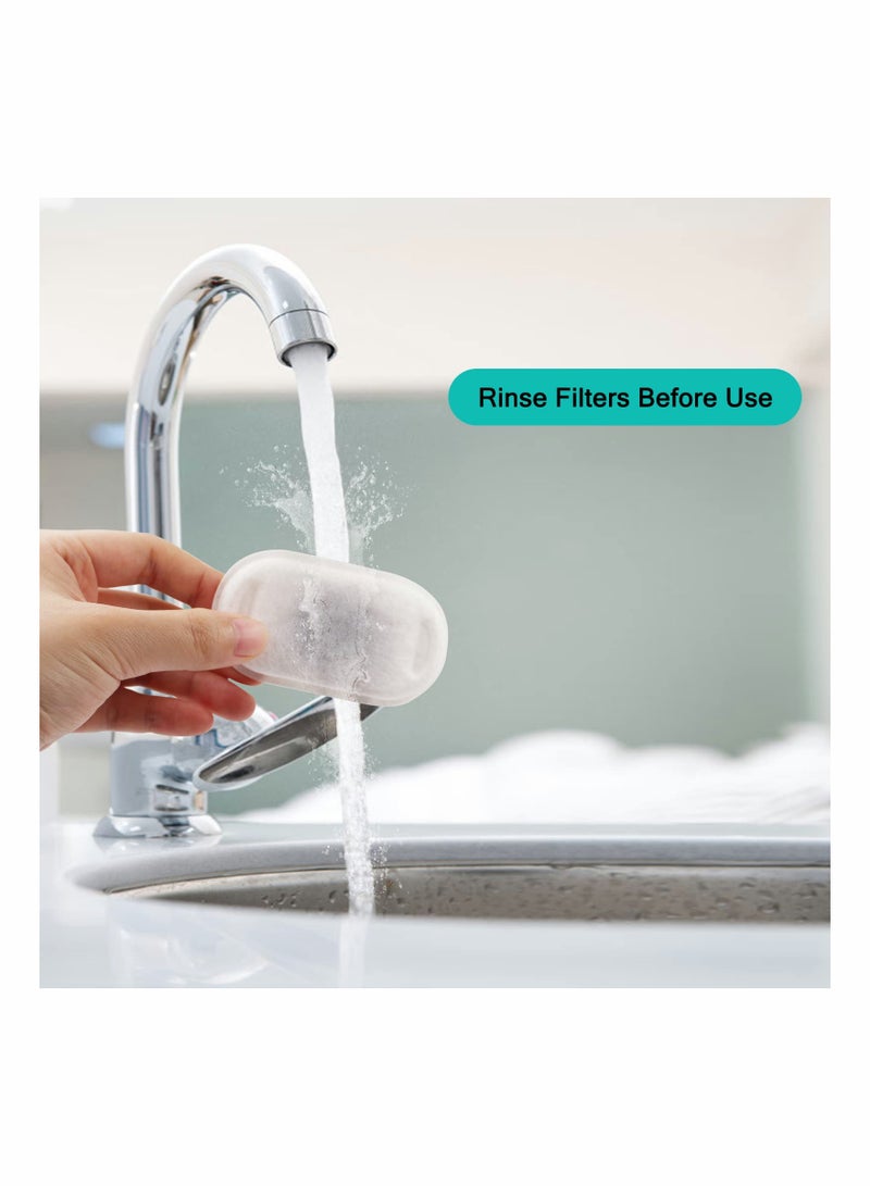 SOLARAE 8-Pack Replacement Filters with Sponges for 67oz Stainless Steel Cat Water Fountain - Adjustable Flow Pet Fountain Filters for Optimal Hydration. - Image 4