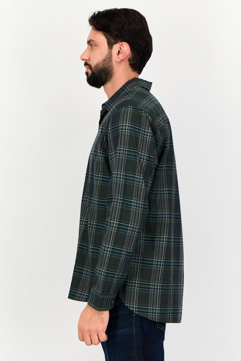 Levi's Levis x Redloop Men Regular Fit Long Sleeve Checkered Casual Shirt, Multicolor - Image 2