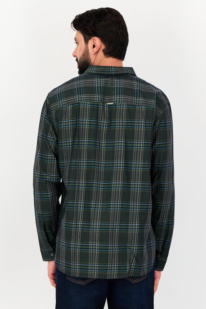 Levi's Levis x Redloop Men Regular Fit Long Sleeve Checkered Casual Shirt, Multicolor - Image 3