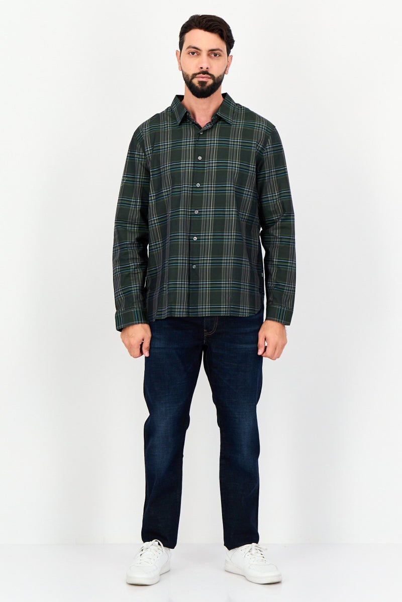 Levi's Levis x Redloop Men Regular Fit Long Sleeve Checkered Casual Shirt, Multicolor - Image 4