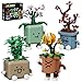 Loyratche 4 Pack Botanicals Cute Plants Building Set 968PCS Flower Botanical Collection Building Toys for Home Office Dcor Christmas Birthday Gifts - Image 2