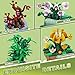 Loyratche 4 Pack Botanicals Cute Plants Building Set 968PCS Flower Botanical Collection Building Toys for Home Office Dcor Christmas Birthday Gifts - Image 4