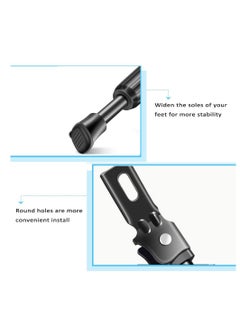 Excefore Kickstand for Kids Bike, Adjustable Aluminum Alloy Kickstands, 16 Inch Wheel Bicycle Side Kick Stand Rear Mount Premium Steel Bikes Support Racks, for 16 inch bike  - Image 3