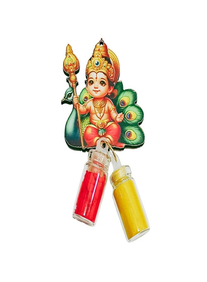 Sri Yagnaa - Kumara Swamy MDF Pasupu Kumkum - هدية الإرجاع Pasupu Kumkum - MDF Haldi Kumkum Gifting - Pasupu Kumkum for Thamboolam - MDF Pasupu Kumkum هدية الإرجاع (Kumara Swamy) - Image 3