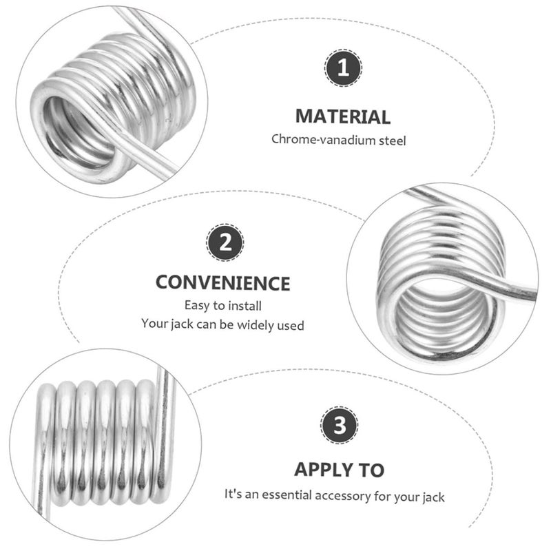 6 Pcs Horizontal Jack Spring Handle Thickening Heavy Duty Jack Spring for Car Sturdy Lightweight Essential Auto Accessories - Image 4