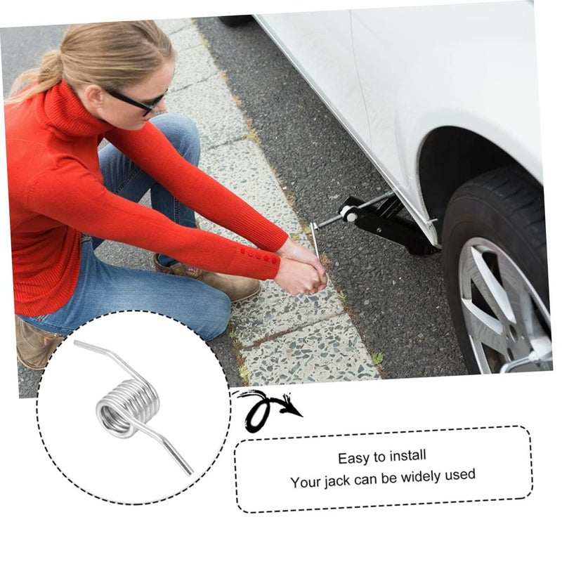 6 Pcs Horizontal Jack Spring Handle Thickening Heavy Duty Jack Spring for Car Sturdy Lightweight Essential Auto Accessories - Image 5