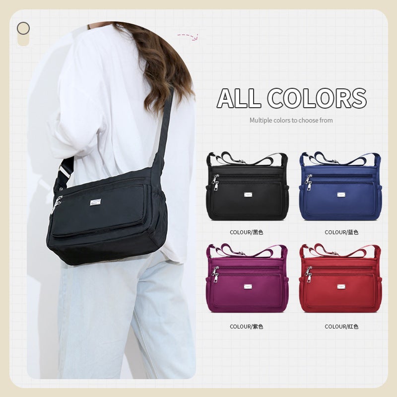 Leisure Daily Travel Nylon Waterproof Travel Mummy Bag Large Capacity Lightweight And Easy To Carry Ladies Crossing Bag - Image 2