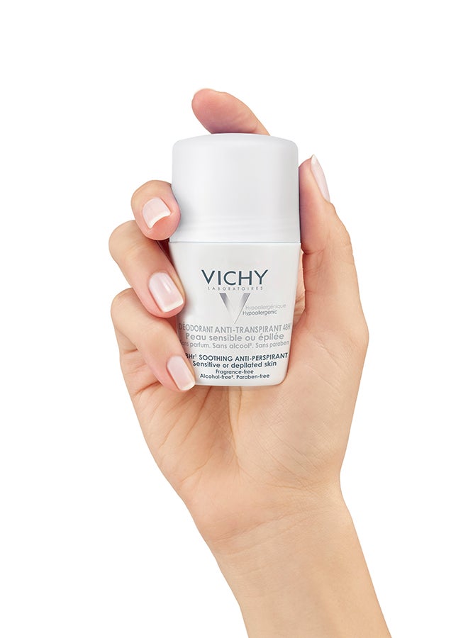VICHY Buy 1 Soothing Anti-Perspirant Deodorant & Get 50% Off On The Second One Limited Time Offer 100ml - Image 4