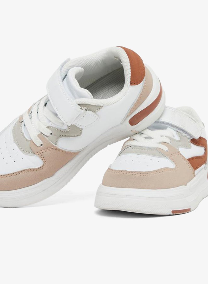 ستايلي اكتيف سنيكرز بلوك ملون بإغلاق لاصق - Image 3