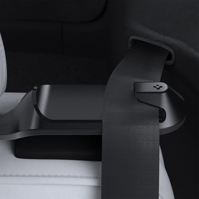 Spigen Backseat Seatbelt Guide Holder Tesla Model Y (2020-2024) [Not Compatible with Model Y Juniper (2025/2026) - 2 Pack - Image 1