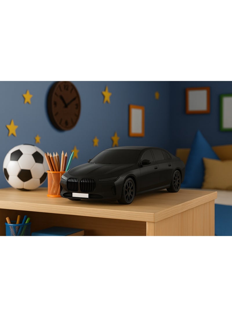 Kisonli B8 Bluetooth Car- Shaped Speaker with High-Quality Sound, USB Port and TF Card - Black - Image 2