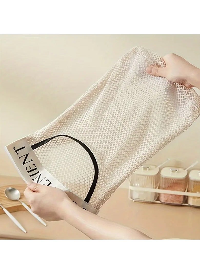 Goolsky - A Minimalist Wall-Mounted Elastic Storage Net Pocket for The Kitchen. - Image 1