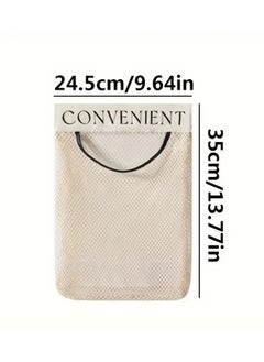 Goolsky A Minimalist Wall-Mounted Elastic Storage Net Pocket for The Kitchen.  - Image 3