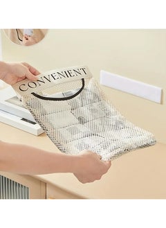 Goolsky A Minimalist Wall-Mounted Elastic Storage Net Pocket for The Kitchen.  - Image 4