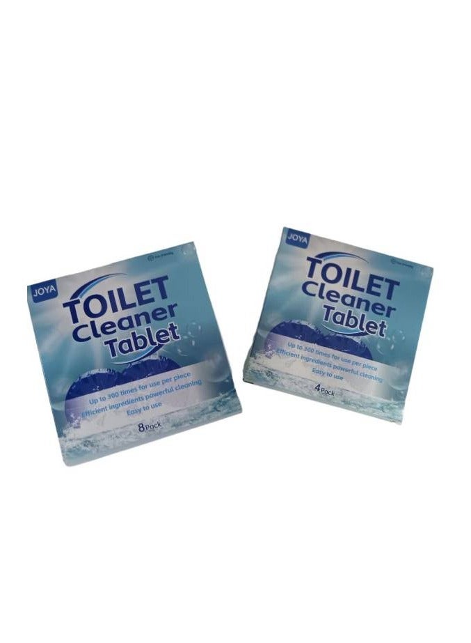 Generic Toilet Clean Tablets Pack of 4 and 8 Tank Use Bathroom Cleaner  - Image 1