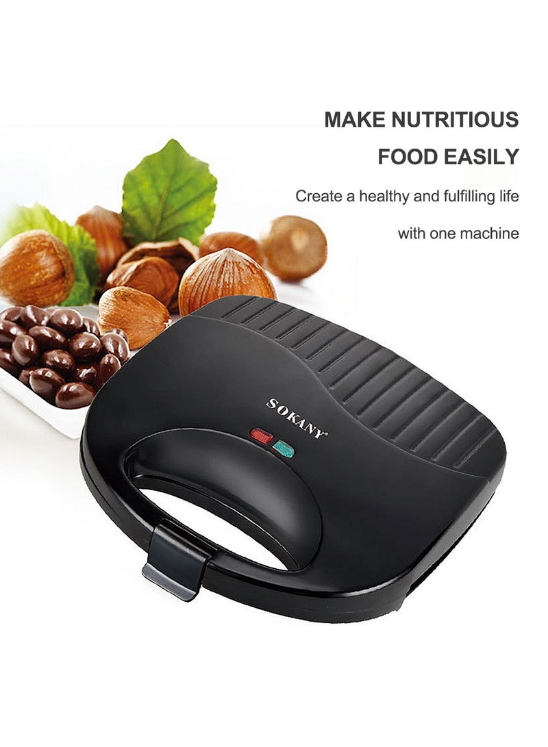 sokany Electric Nut Maker 12 pieces 750 watts Non Stick Breakfast Maker  - Image 2