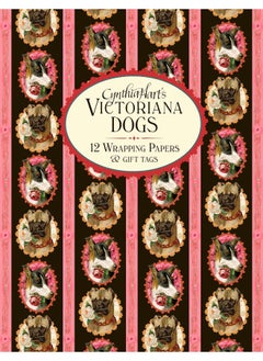 Cynthia Hart's Victoriana Dogs: 12 Wrapping Papers and Gift Tags  - Image 3