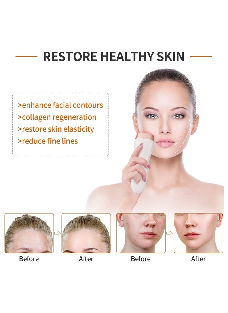 Mini Ultrasonic RF Face Beauty Device with 5 Speeds 3 Modes for Facial Lifting Wrinkle Removal Skin Firming  - Image 4