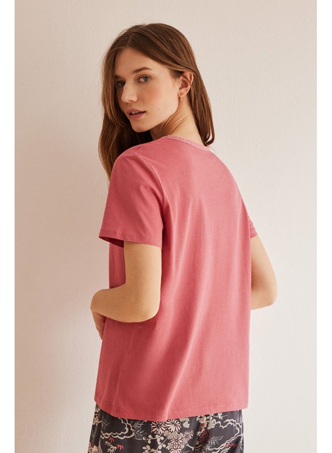 women'secret cotton short sleeve t-shirt - Image 4