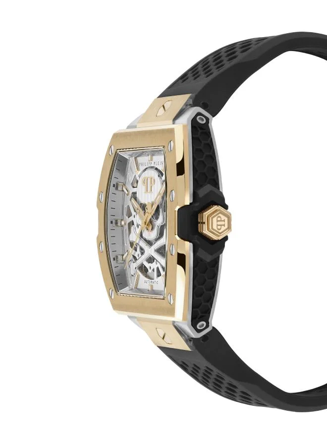 Philipp Plein The $Keleton 2.0 44mm Automatic Men's Watch with Silicone Strap