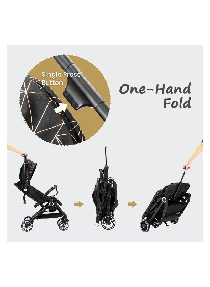 Travel Zen Stroller With Coffee Cup Holder - Black Gold - pzsku/Z7B8D1FEDB1D2A9F6C7B2Z/45/_/1699616794/f553ee76-8b81-4725-9846-9e54ce5929b5