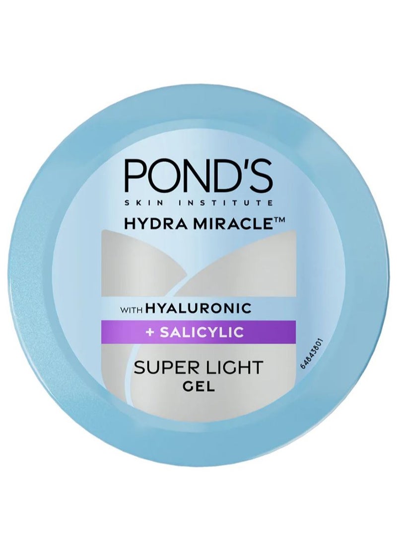 Pond's Hydra Miracle Super Light Gel with Hyaluronic Acid & Salicylic - 100ml  - Image 1