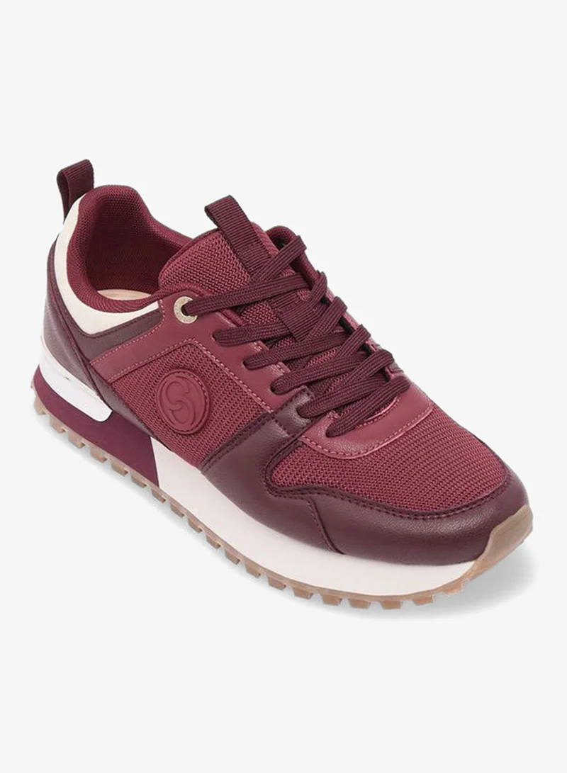 سيليست Women Panelled Lace-Up Sneakers