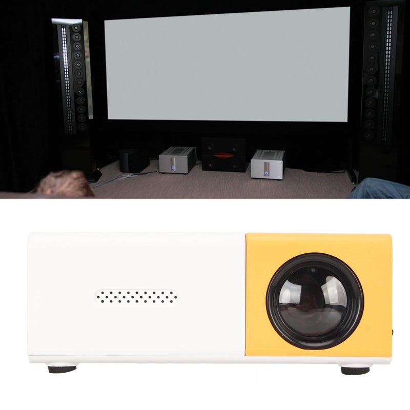 جهاز عرض مع دقة تدعم 1080P، وحجم عرض يصل إلى 60 بوصة، وتقنية تصوير LCD للاستخدام المنزلي. - Image 5