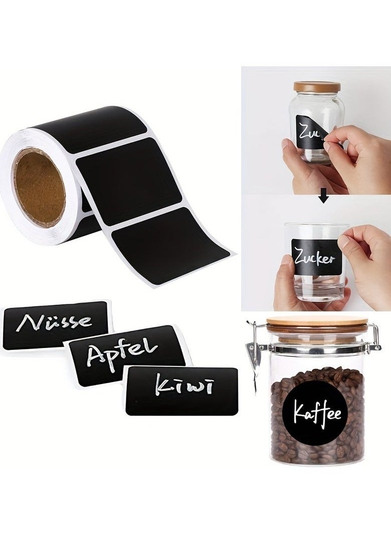 120pcs Removable Writing Blackboard Sticker Label Home Kitchen Supplies - Image 1