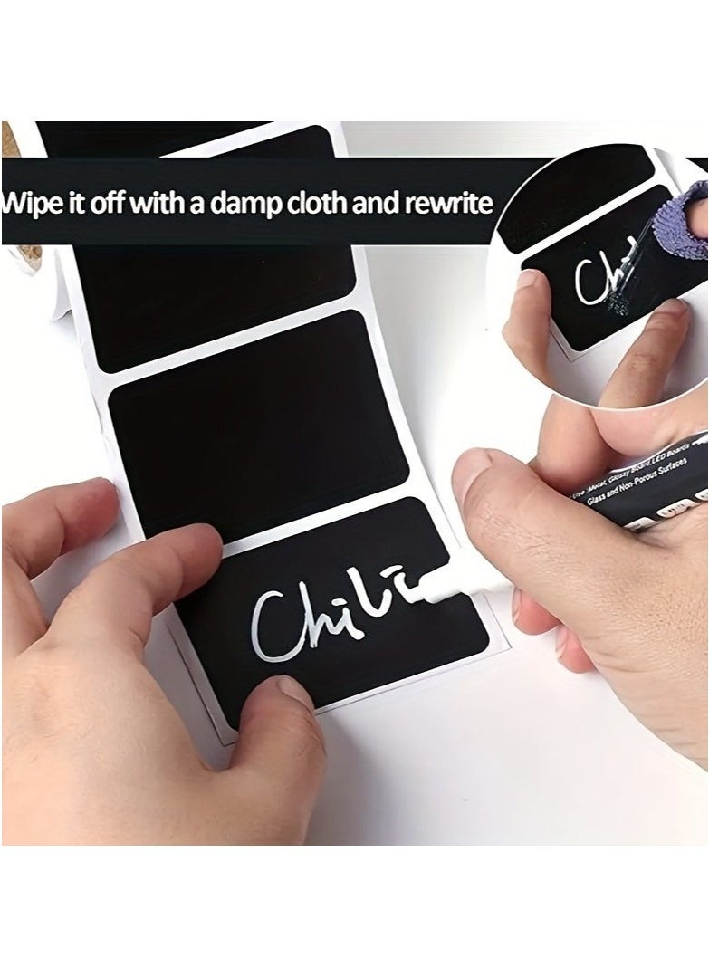 120pcs Removable Writing Blackboard Sticker Label Home Kitchen Supplies - Image 5